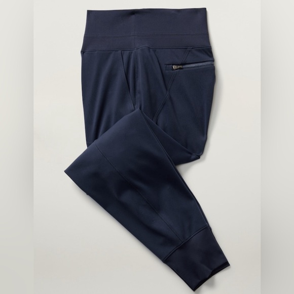 NWT Venice Navy High Rise Joggers Size Medium/Tall - Picture 5 of 8